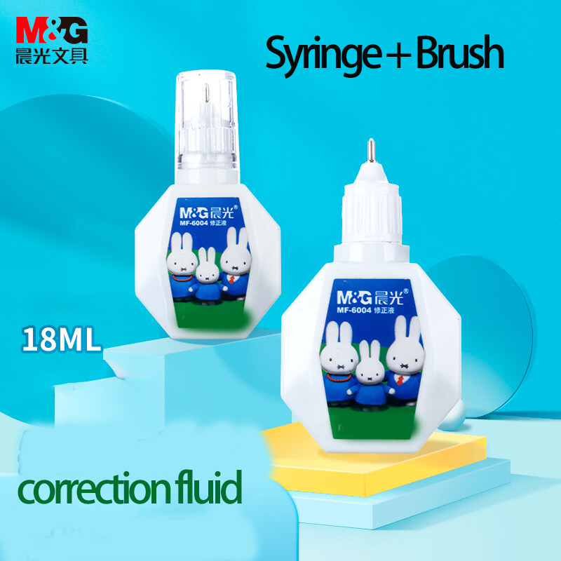 Correction Pen Fine - M&G 18ml Correction Fluid Portable Student