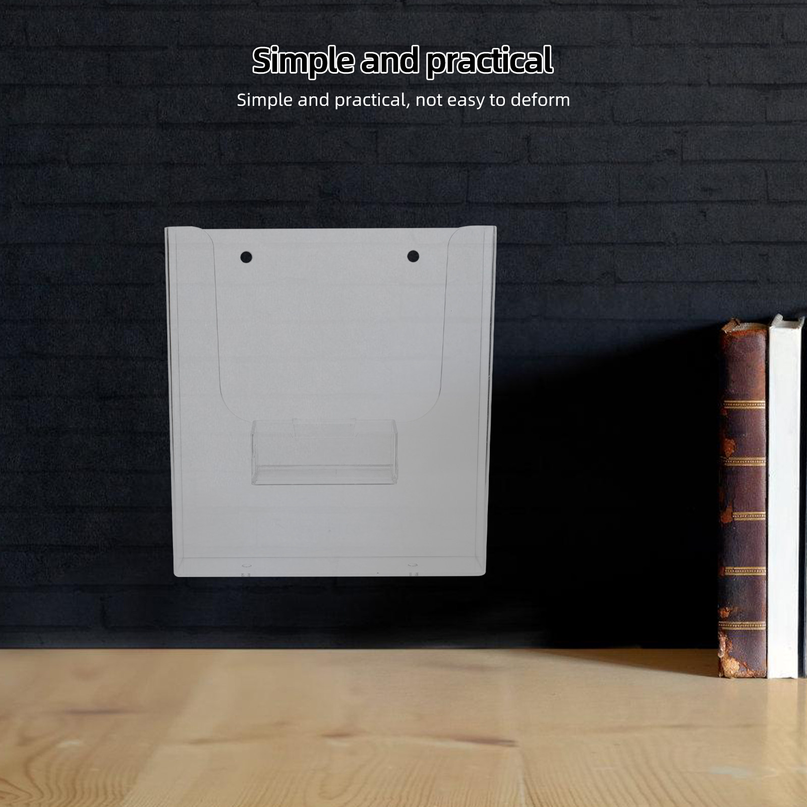 Magazine Holder Rack - Acrylic A4 Magazine Holder Hanging Wall
