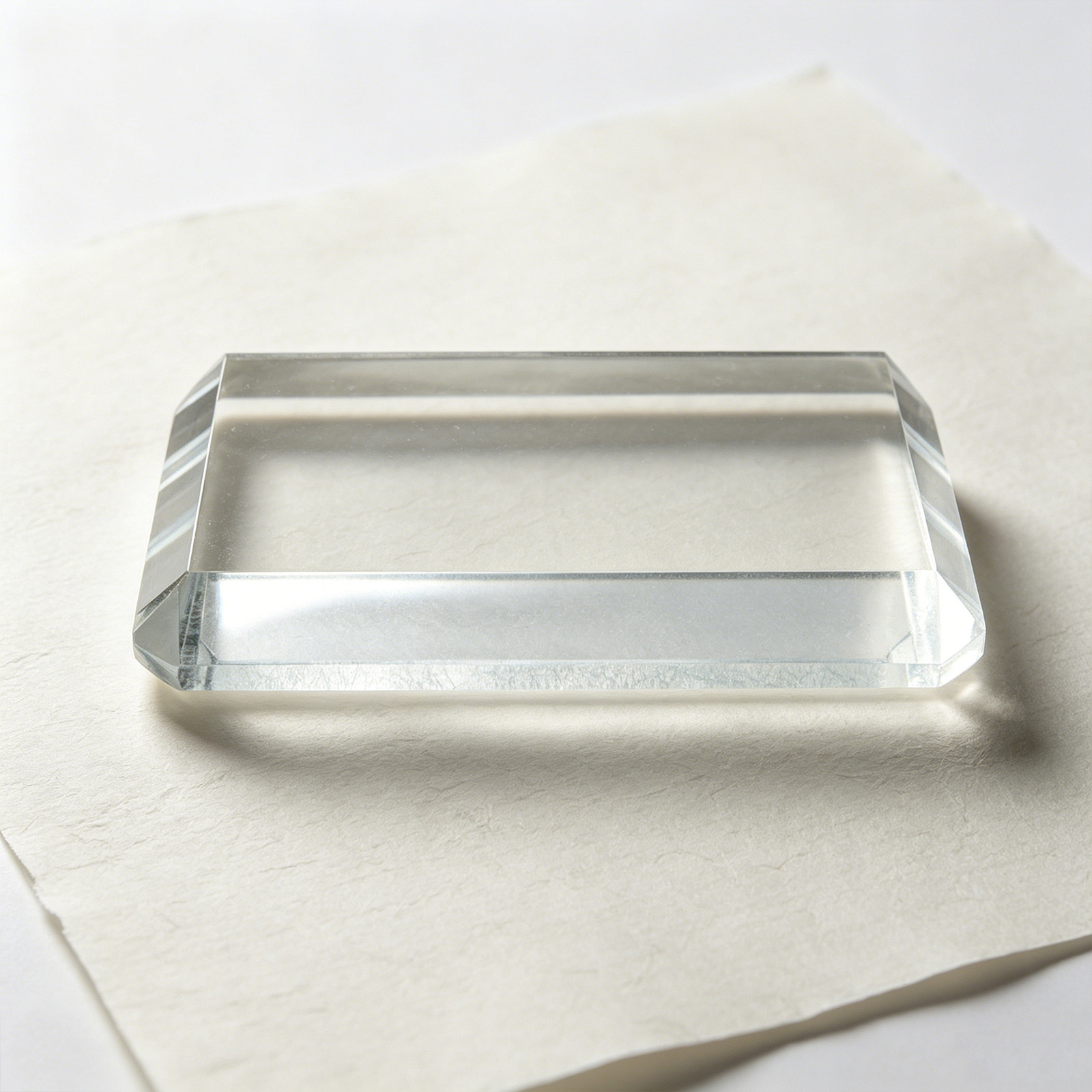 2Pcs Clear Glass Paperweight D - đánh giá và giá Book Weight Glass