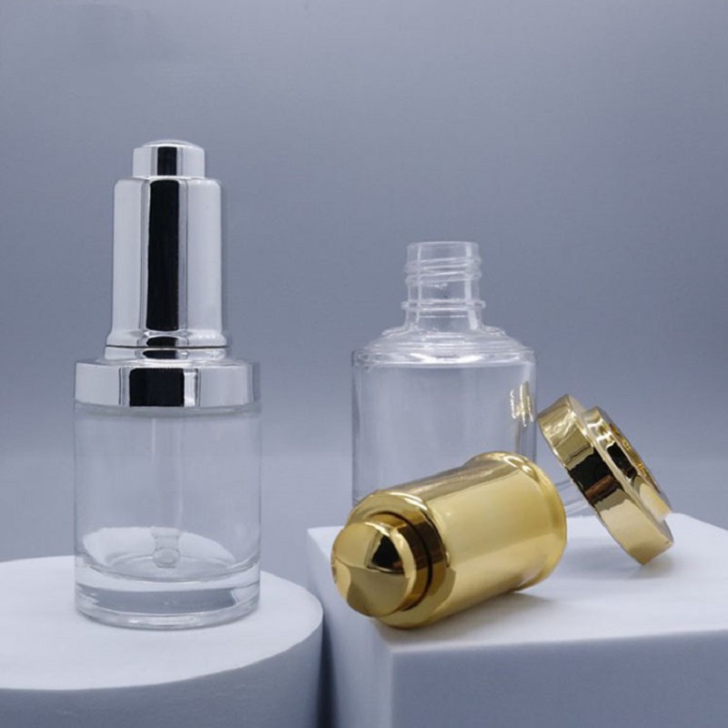 30ML clear glass bottle silver - đánh giá và giá Gel Refill Pack