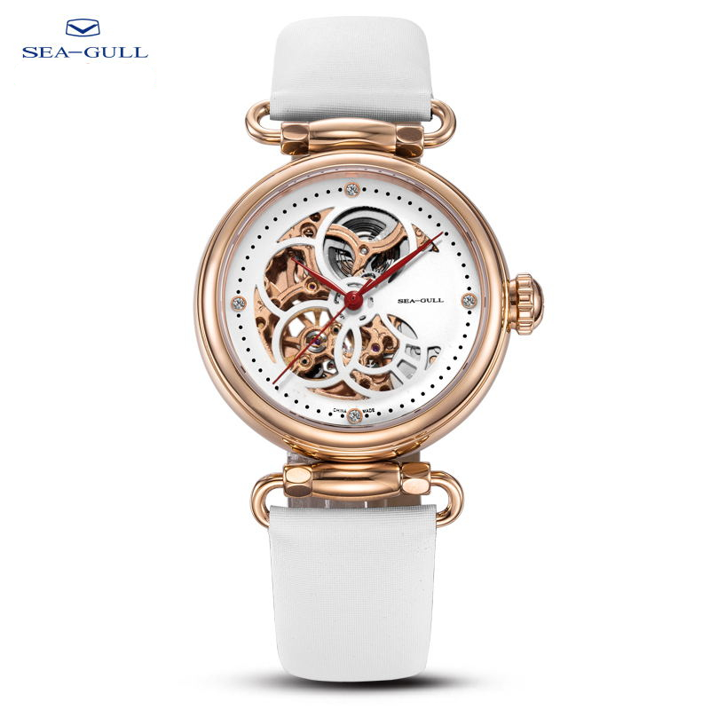 Seagull Openwork Dial Mechanic - đánh giá và giá Paper Weight Crystal