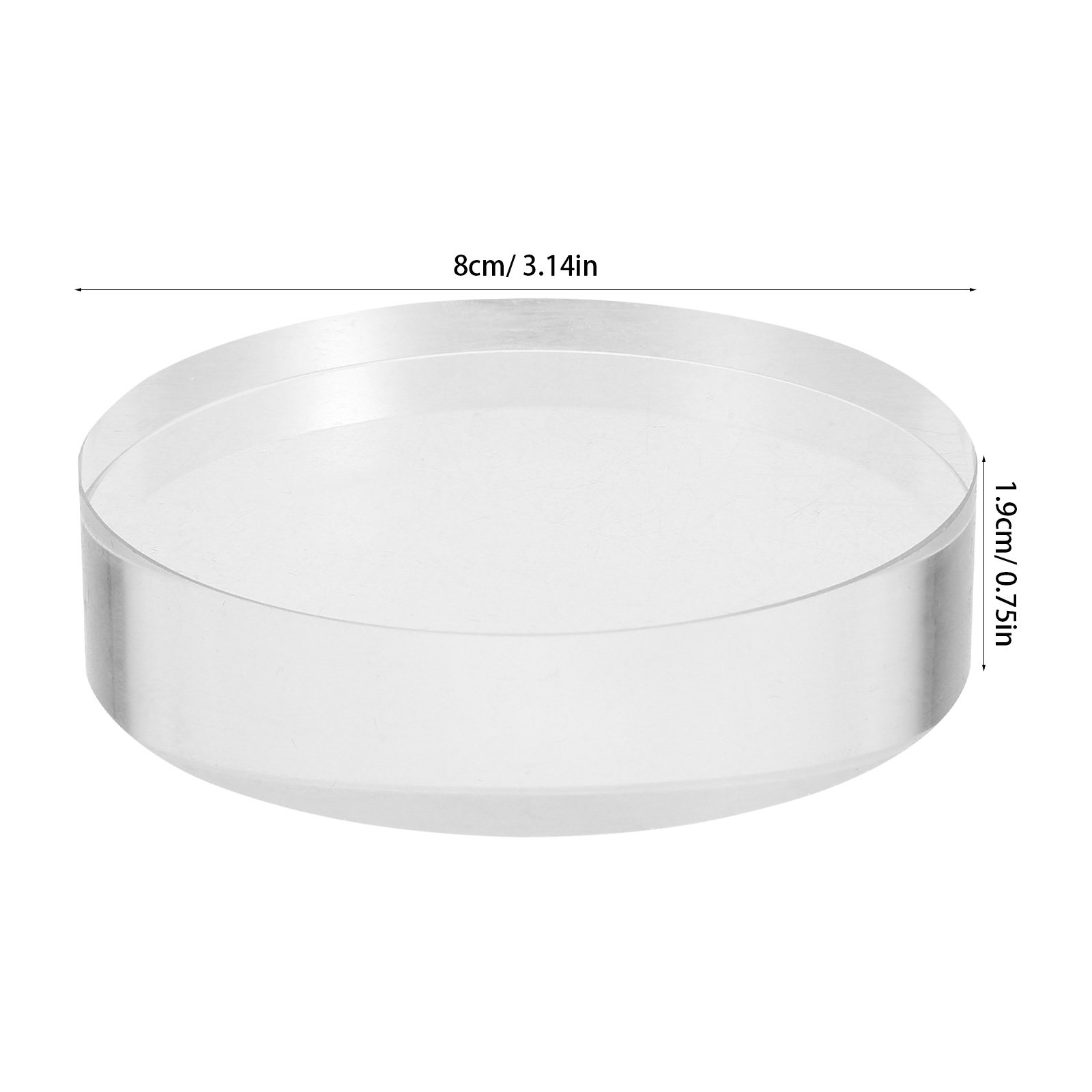 Round Transparent Crystal Glas - đánh giá và giá Paper Weight Crystal